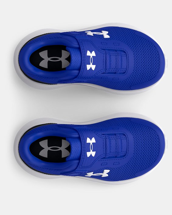 Boys' Infant UA Surge 3 AC Running Shoes, Blue, pdpMainDesktop image number 2